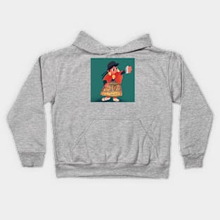 aesthetic lady Kids Hoodie